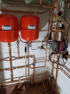 New heating system