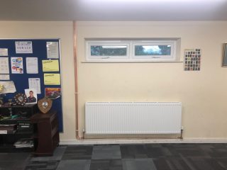 Electric boiler and 7 rad heating system