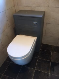 New WC for bathroom installation